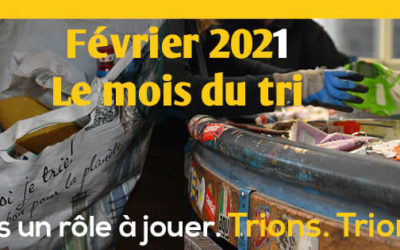 Février 2021 : le Mois du Tri