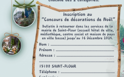 Concours de décorations de Noël