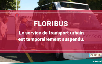 Floribus : interruption provisoire du service